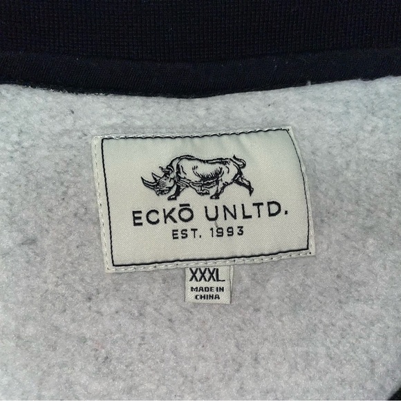 Ecko Unlimited Vintage Men's XXXL Fleece Crew Neck Sweater - Picture 9 of 10